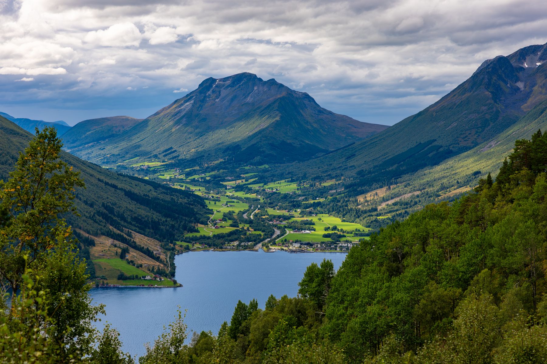 Valley of Sunnmøre Alps